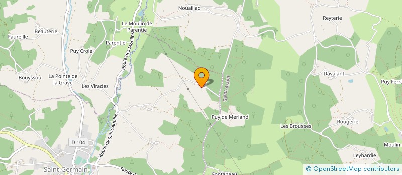 localisation de l'entreprise 492 678 412   SAINT-GERMAIN-DU-SALEMBRE