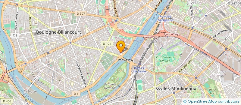 localisation de l'entreprise 492 724 927 à BOULOGNE-BILLANCOURT