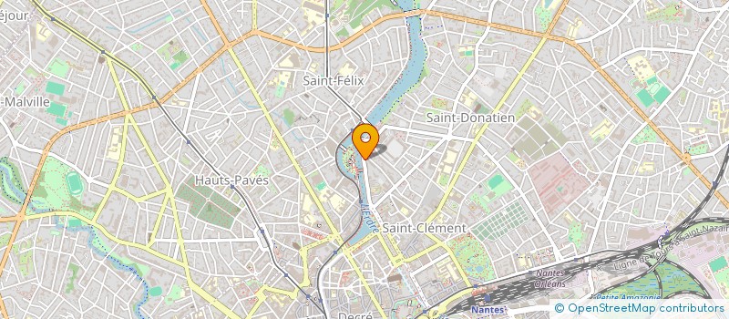 localisation de l'entreprise 492 775 952   NANTES