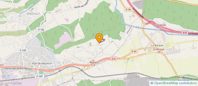 localisation de l'entreprise 492 780 291   MEYREUIL