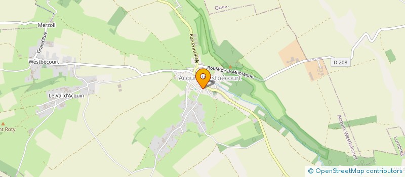 localisation de l'entreprise 492 805 908   WAVRANS-SUR-L'AA