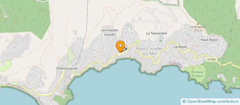 localisation de l'entreprise 492 807 300 à RAYOL-CANADEL-SUR-MER