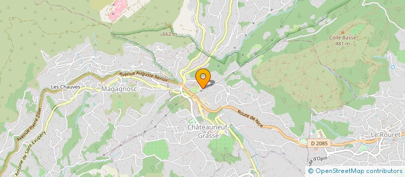 localisation de l'entreprise 492 815 501 à CHATEAUNEUF-GRASSE