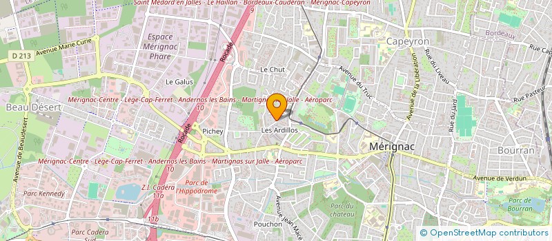 localisation de l'entreprise 492 872 478   SAINT-AUBIN-DE-MEDOC