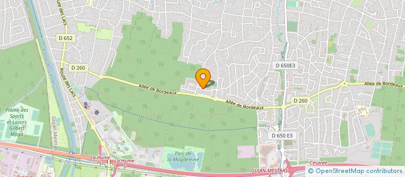 localisation de l'entreprise 492 895 040 à GUJAN-MESTRAS