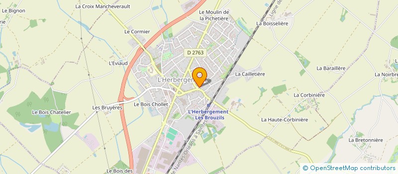 localisation de l'entreprise 492 964 721   L'HERBERGEMENT