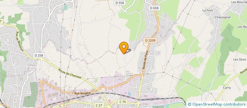 localisation de l'entreprise 492 974 928  à CUSSET