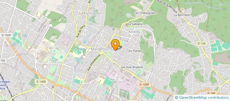 localisation de l'entreprise 492 975 081   MARGENCY