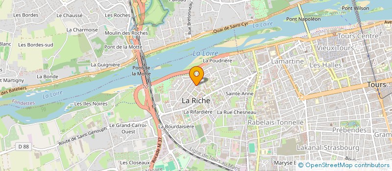 localisation de l'entreprise 492 985 494   TOURS