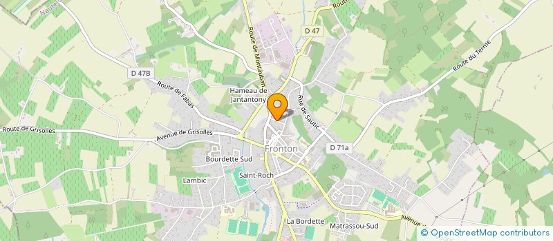 localisation de l'entreprise 493 009 245   FABAS