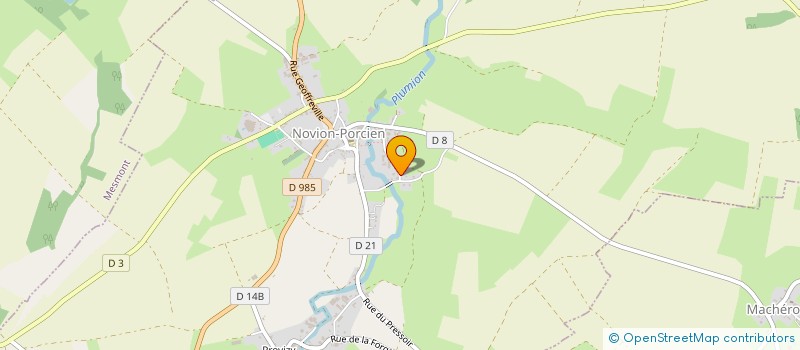 localisation de l'entreprise 493 077 101   NOVION-PORCIEN