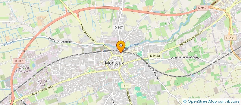 localisation de l'entreprise 493 091 409  à CARPENTRAS