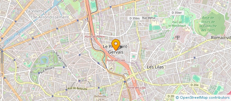 localisation de l'entreprise 493 104 632  à LE PRE-SAINT-GERVAIS