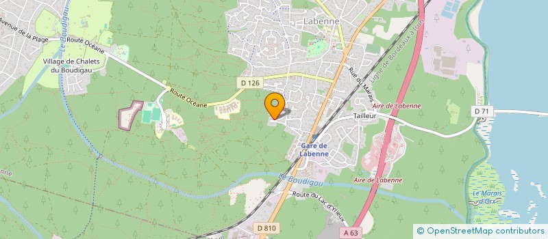 localisation de l'entreprise 493 117 923  à PAU