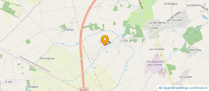 localisation de l'entreprise 493 119 721   GRANDCHAMP-DES-FONTAINES