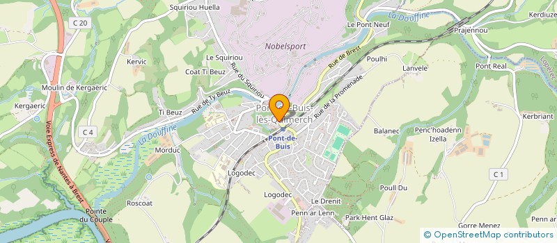 localisation de l'entreprise 493 183 974  à PONT-DE-BUIS-LES-QUIMERCH