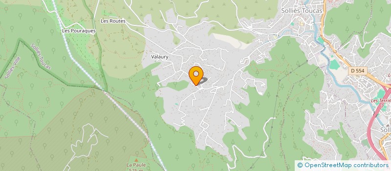 localisation de l'entreprise 493 236 228   SOLLIES-TOUCAS