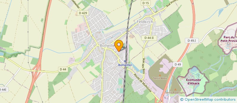localisation de l'entreprise 493 236 467   BOLLWILLER
