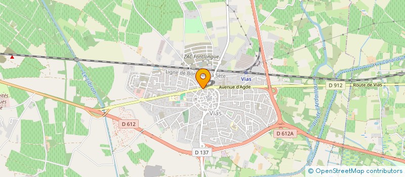 localisation de l'entreprise 493 269 039   VIAS