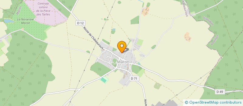 localisation de l'entreprise 493 282 321 à CHATEAUROUX