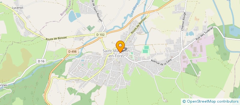 localisation de l'entreprise 493 315 030   SAINT-MARCELLIN-EN-FOREZ