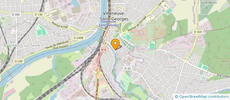 localisation de l'entreprise 493 326 268 à VILLENEUVE-SAINT-GEORGES