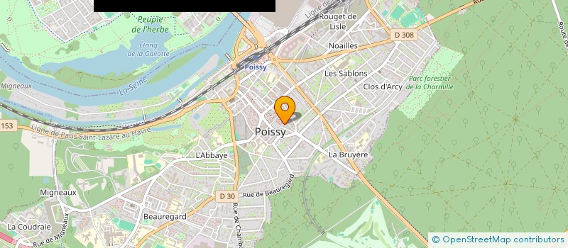 localisation de l'entreprise 493 398 721   POISSY