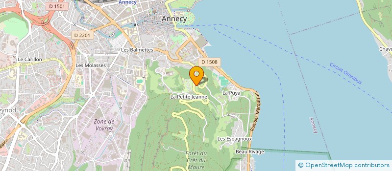 localisation de l'entreprise 493 401 053  à ANNECY