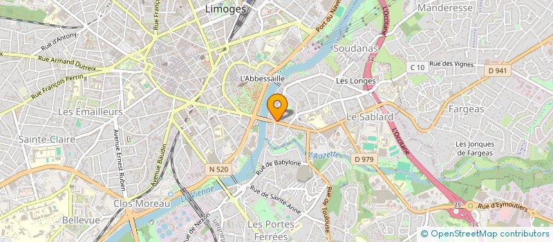 localisation de l'entreprise 493 424 394 à LIMOGES