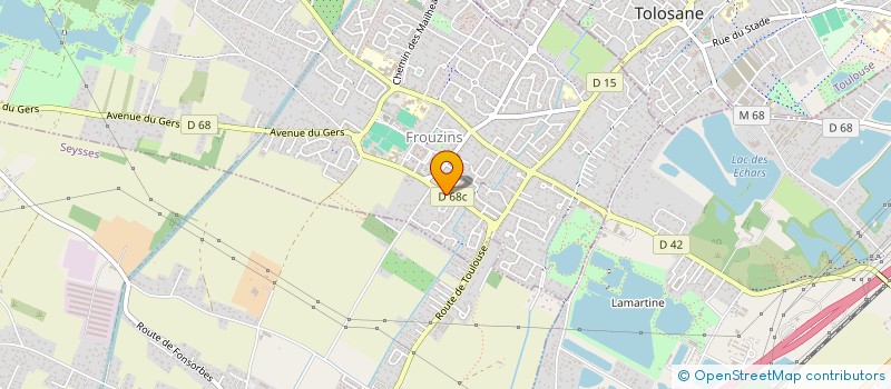 localisation de l'entreprise 493 437 826   FROUZINS