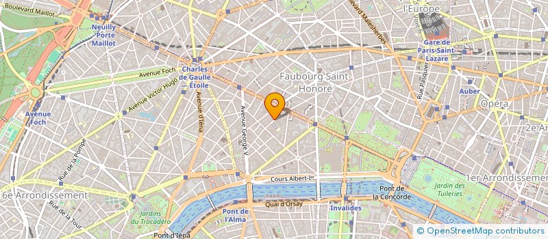 localisation de l'entreprise 493 504 807  à NEUILLY SUR SEINE
