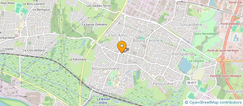 localisation de l'entreprise 493 508 840 à SAINT-HERBLAIN