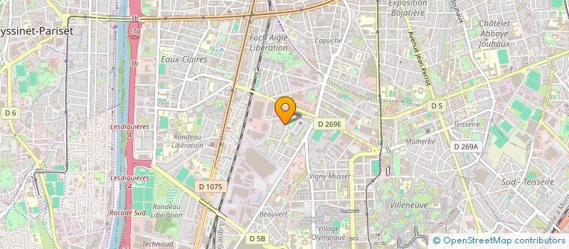 localisation de l'entreprise 493 634 950  à GRENOBLE