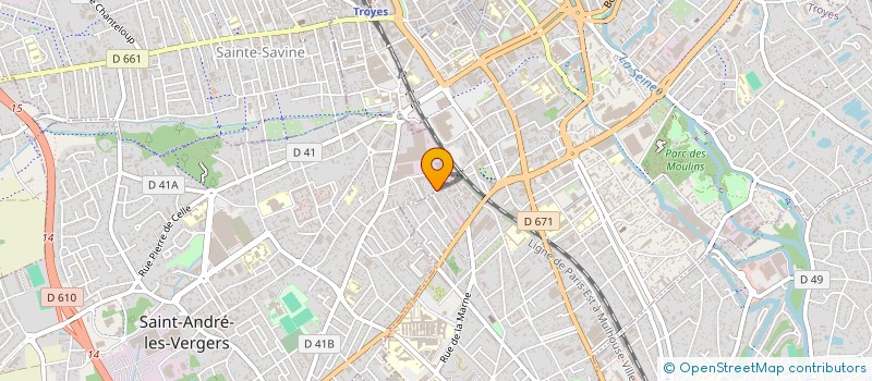 localisation de l'entreprise 493 650 923  à LE CANNET