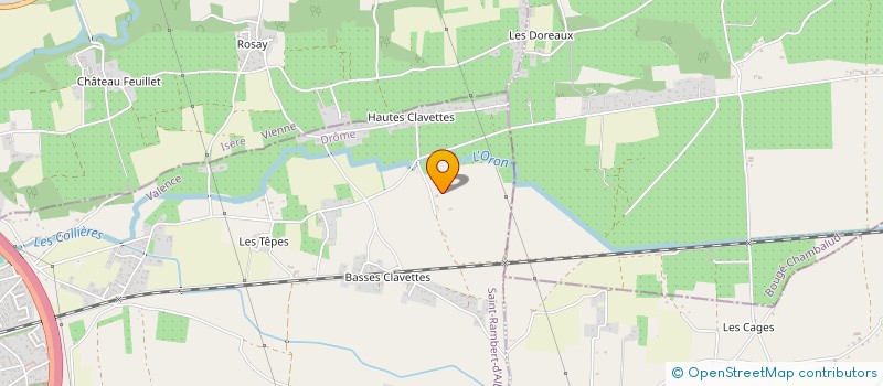 localisation de l'entreprise 493 742 787   SAINT-RAMBERT-D'ALBON