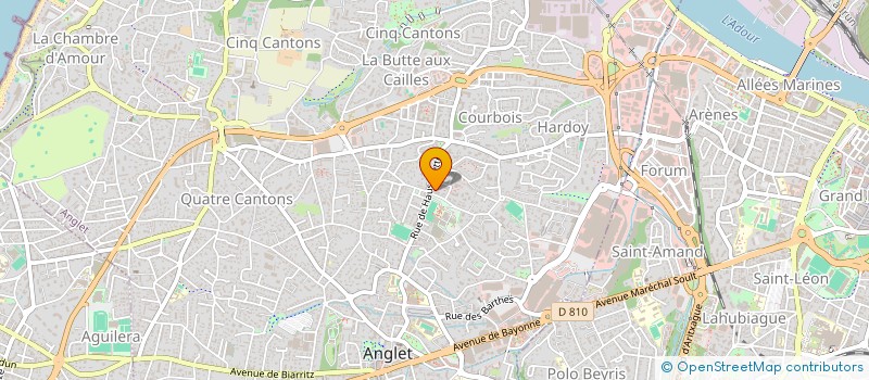 localisation de l'entreprise 493 764 195 à BAYONNE