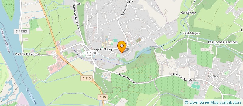 localisation de l'entreprise 493 765 861   LATRESNE