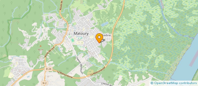 localisation de l'entreprise 493 793 954   MATOURY