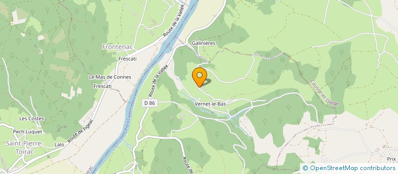 localisation de l'entreprise 493 811 574   BALAGUIER-D'OLT