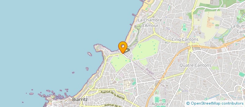 localisation de l'entreprise 493 846 562   BIARRITZ