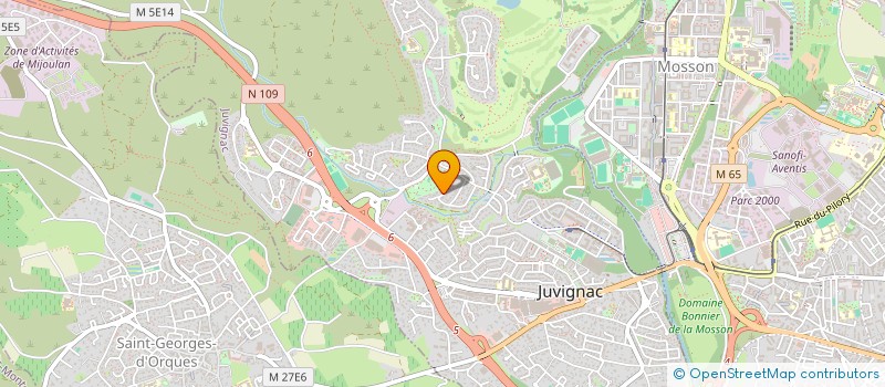 localisation de l'entreprise 493 869 846   SAINT-JEAN-DE-VEDAS