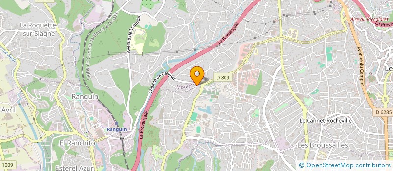 localisation de l'entreprise 493 991 632   MONTAUROUX