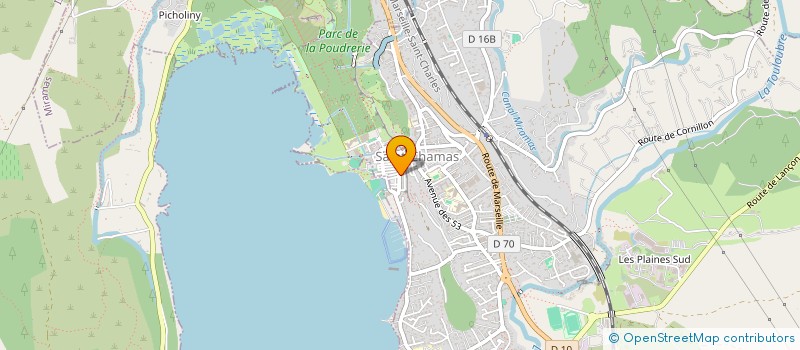 localisation de l'entreprise 494 002 843   SAINT-CHAMAS