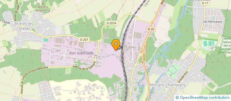 localisation de l'entreprise 494 003 270   ETAMPES