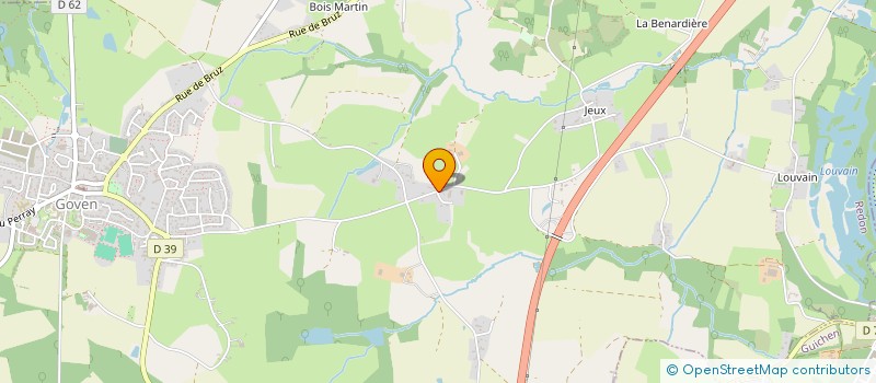 localisation de l'entreprise 494 003 684   GOVEN