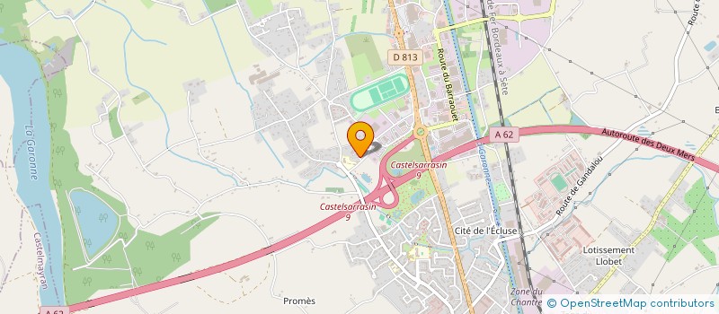 localisation de l'entreprise 494 024 334   BOUDOU