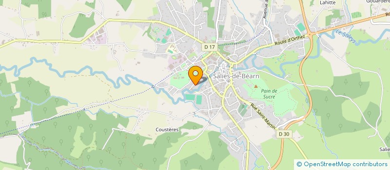 localisation de l'entreprise 494 041 114   SALIES-DE-BEARN