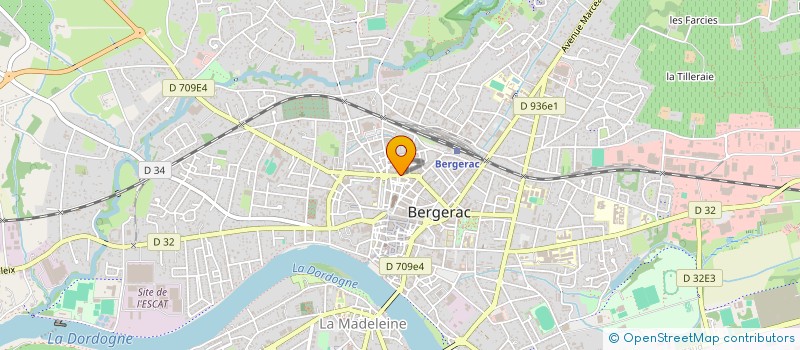 localisation de l'entreprise 494 088 073 à BERGERAC