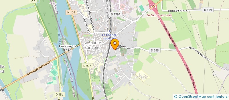 localisation de l'entreprise 494 099 070   LA CHARITE-SUR-LOIRE