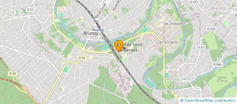 localisation de l'entreprise 494 152 572   YERRES